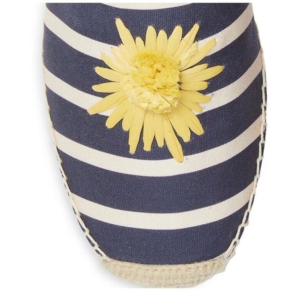 Kate Spade Navy and White Striped Flats - Picture 4 of 9